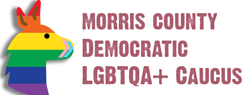 The logo of the Morris County Democratic LGBTQA+ Caucus
